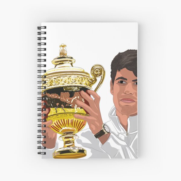 Item preview, Carlos Alcaraz: Wimbledon Champion 2024 designed and sold by GrizzlyCollective.