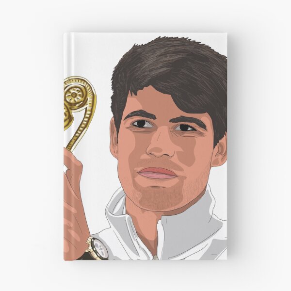 Item preview, Carlos Alcaraz: Wimbledon Champion 2024 designed and sold by GrizzlyCollective.