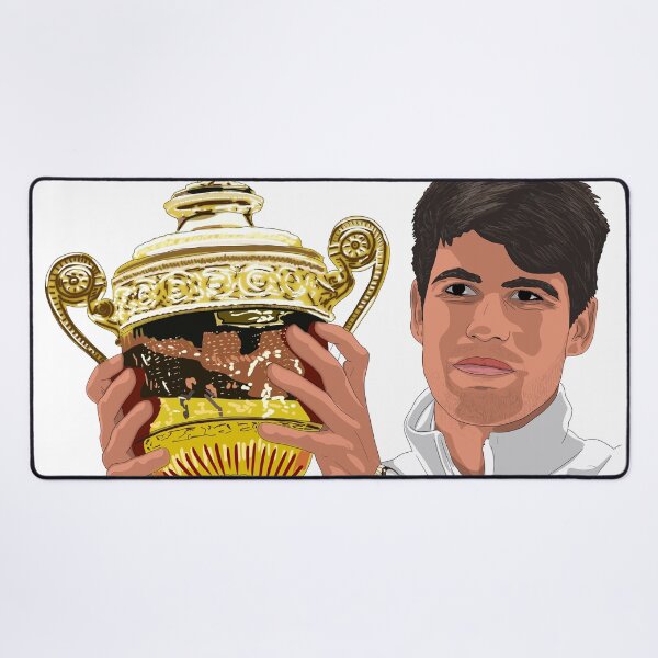 Item preview, Carlos Alcaraz: Wimbledon Champion 2024 designed and sold by GrizzlyCollective.