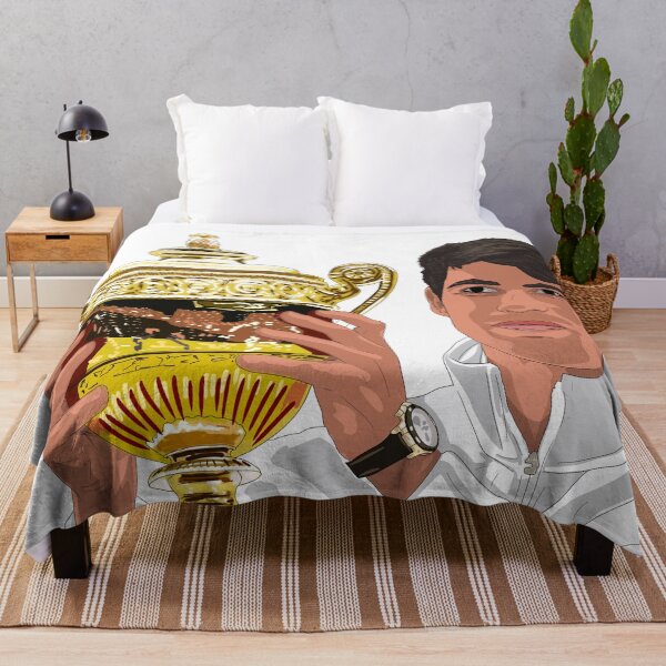 Item preview, Carlos Alcaraz: Wimbledon Champion 2024 designed and sold by GrizzlyCollective.