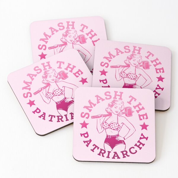 Item preview, Smash the Patriarchy Retro Pin-Up Feminist Art designed and sold by Unitepeople.