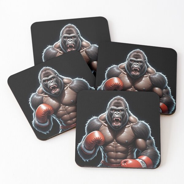 Item preview, Gorilla at boxing training designed and sold by Danh Style.