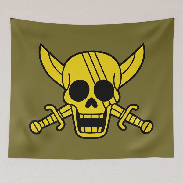 Item preview, Red Hair Pirates Jolly Roger 6 designed and sold by jimjimfuria.