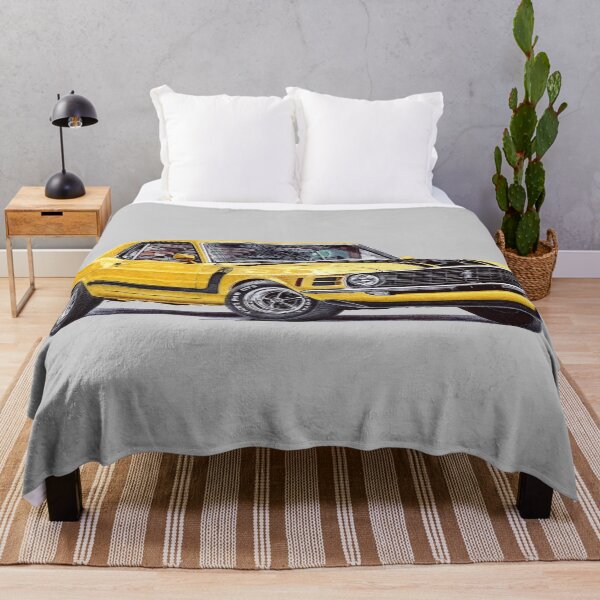 Item preview, 1970 Ford Mustang Boss 302. designed and sold by Car drawings by Pavlo Scherbatyuk.