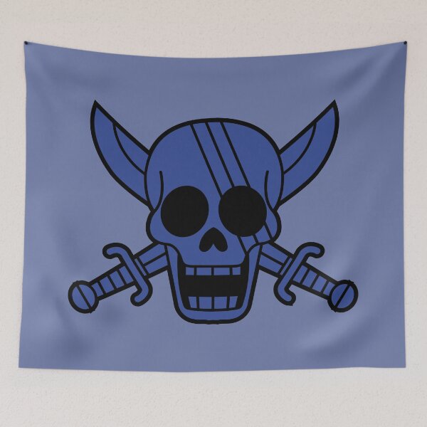 Item preview, Red Hair Pirates Jolly Roger 7 designed and sold by jimjimfuria.
