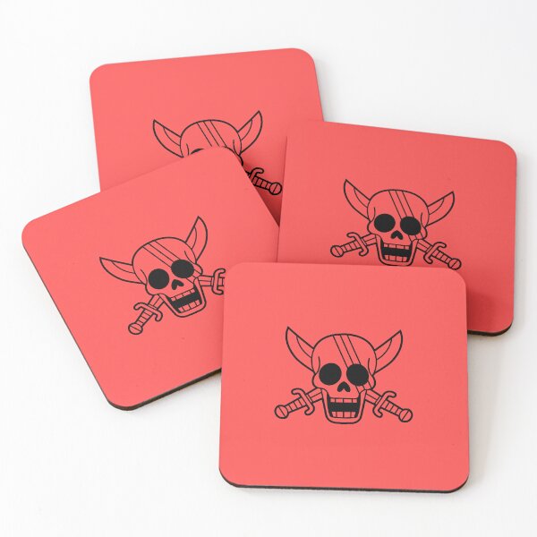Item preview, Red Hair Pirates Jolly Roger 8 designed and sold by jimjimfuria.