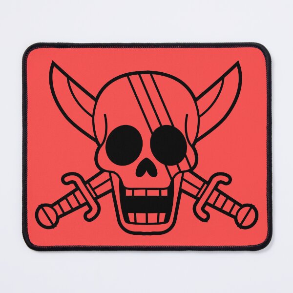Item preview, Red Hair Pirates Jolly Roger 8 designed and sold by jimjimfuria.