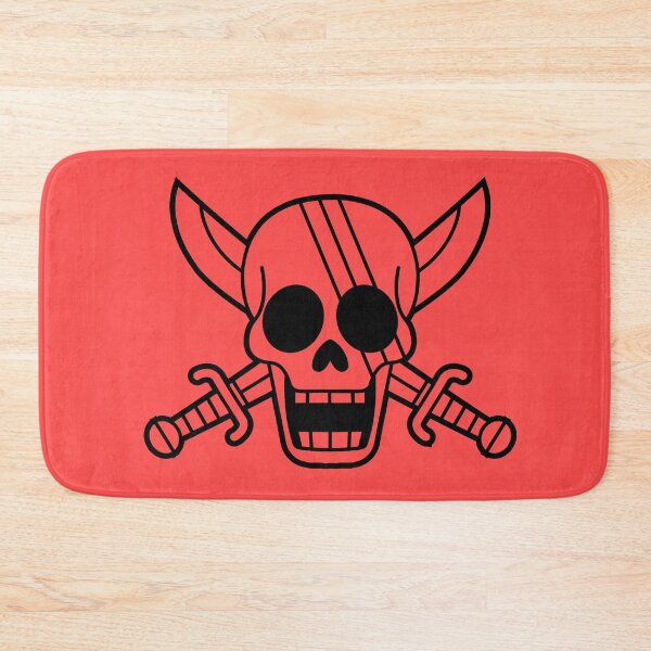 Item preview, Red Hair Pirates Jolly Roger 8 designed and sold by jimjimfuria.