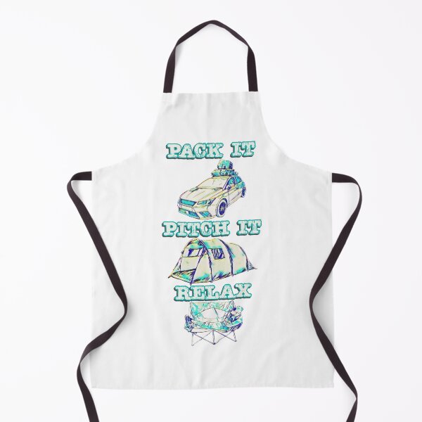 Item preview, Pack it, Pitch it, Relax - Neon Blue Medium Tent designed and sold by BeccaAelishe.