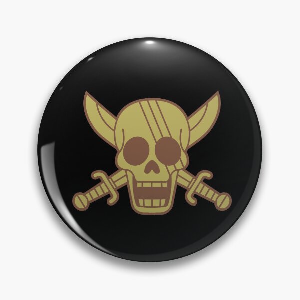 Item preview, Red Hair Pirates Jolly Roger 9 designed and sold by jimjimfuria.