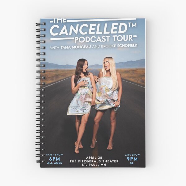 Item preview, CANCELLED PODCAST w/ tana mongeau and brooke schofield designed and sold by evanfurste.