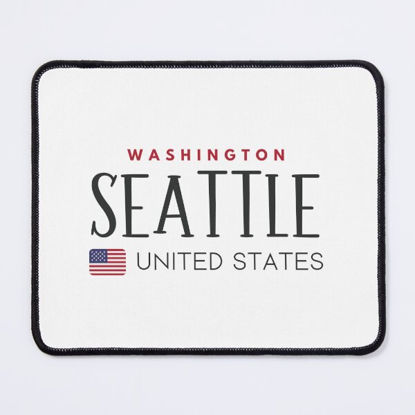 Item preview, Seattle - Washington - United States designed and sold by StudioRedKoala.