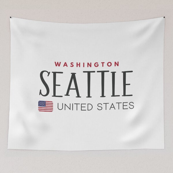 Item preview, Seattle - Washington - United States  designed and sold by StudioRedKoala.