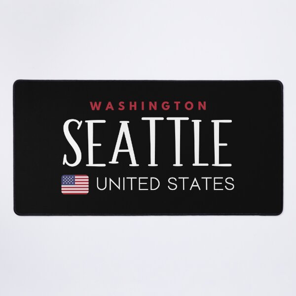 Item preview, Seattle - Washington - United States designed and sold by StudioRedKoala.