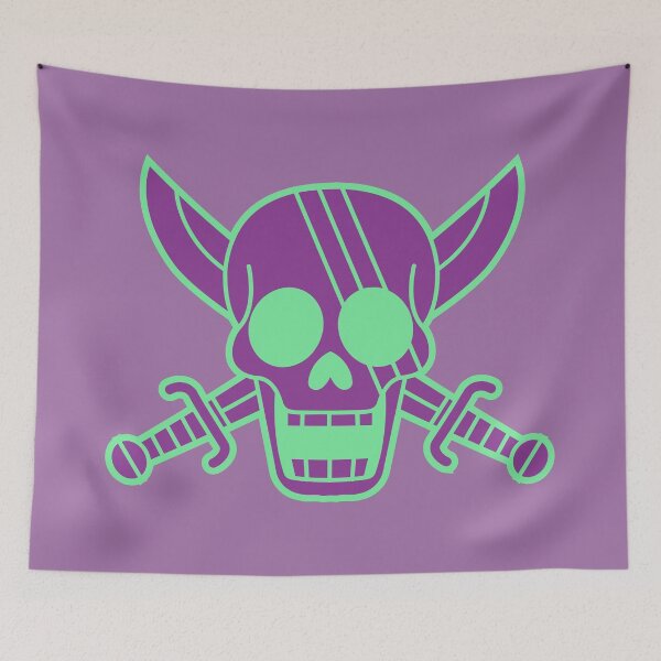 Item preview, Red Hair Pirates Jolly Roger 10 designed and sold by jimjimfuria.