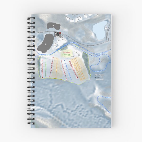 Item preview, Elm Creek Resort Trail Map designed and sold by Mapsynergy.