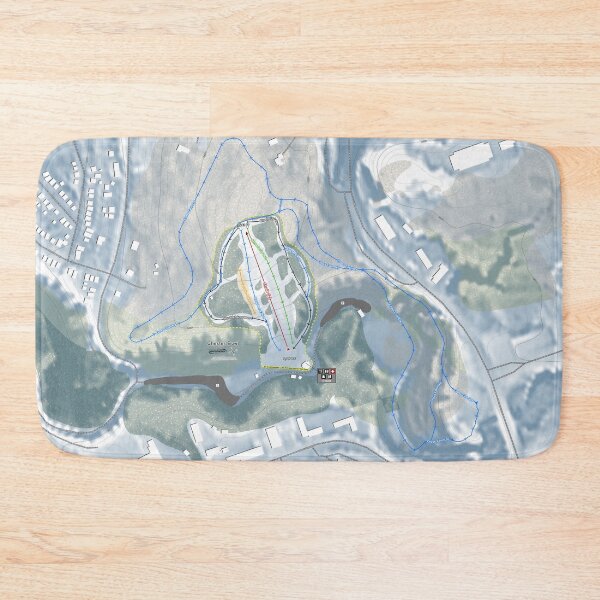 Artikelvorschau, Chester Bowl Resort Trail Map entworfen und verkauft von Mapsynergy.
