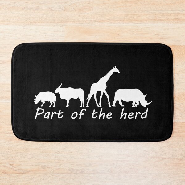 Item preview, Part of the herd - v4 - Babirusa, Eland, Giraffe, Rhino designed and sold by GeoCreate.