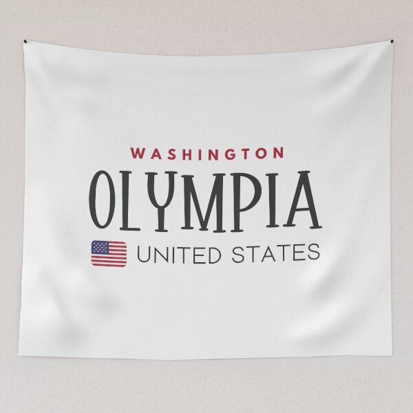 Item preview, Olympia - Washington - United States  designed and sold by StudioRedKoala.