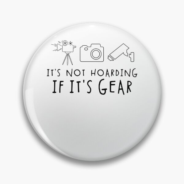 Item preview, t's Not Hoarding If It's Gear,Vintage Camera Design For Men designed and sold by Surprise Box ⭐⭐⭐⭐⭐.