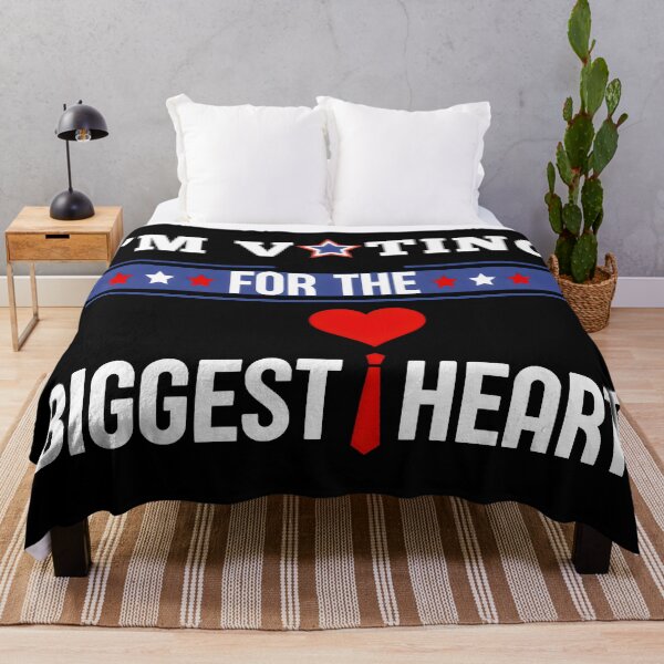 Item preview, I'm Voting for the Biggest Heart | USA Red Republican Patriotic Voters designed and sold by moproconcepts.