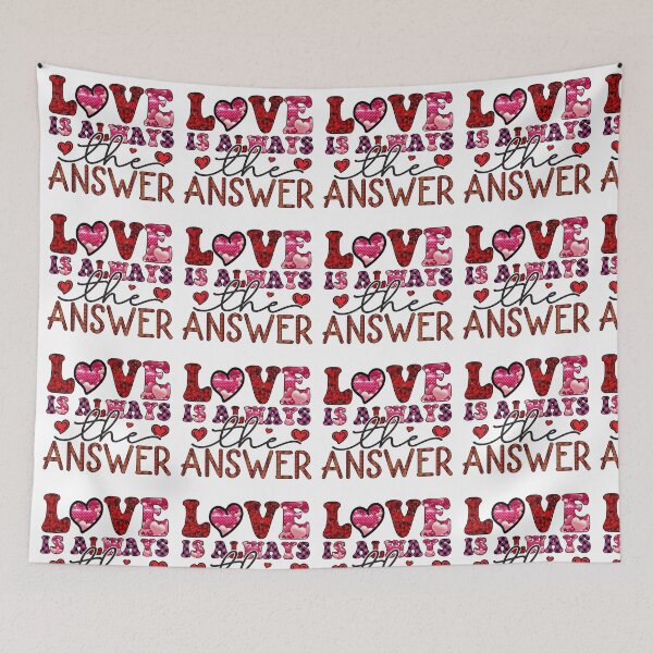 Item preview, Love Is Always The Answer designed and sold by Chakazuluu.