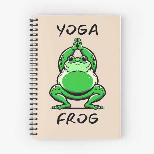 Item preview, Yoga Frog Funny Meditation designed and sold by DivineMovement.