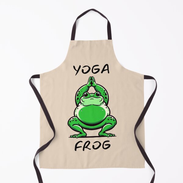 Item preview, Yoga Frog Funny Meditation designed and sold by DivineMovement.