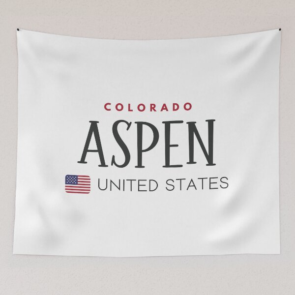 Item preview, Aspen - Colorado - United States  designed and sold by StudioRedKoala.