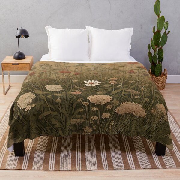 Item preview, Vintage Flower Meadow designed and sold by MadnessEnvelope.
