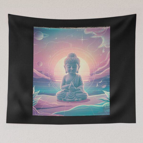 Item preview, Tiny painted Buddha  designed and sold by pr1me-shop.