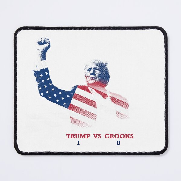 Item preview, Trump vs Crooks - Attempted assassination of President Trump designed and sold by ladstudio.