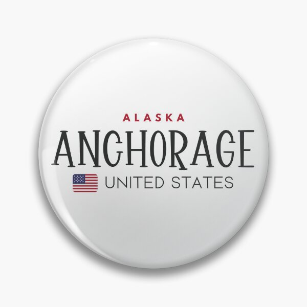 Item preview, Anchorage - Alaska - Estados Unidos designed and sold by StudioRedKoala.
