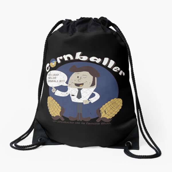 "Cornballer Soy Loco Por Los Cornballs Familia Bluth" Drawstring Bag