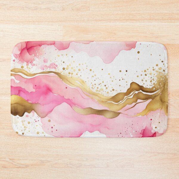 Item preview,  Pink And Gold Watercolor  designed and sold by Gabriela McDaniel.
