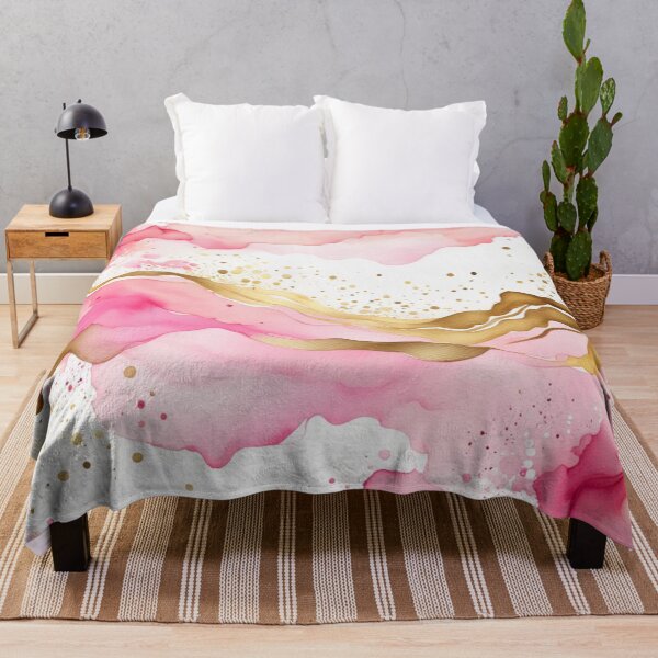 Item preview,  Pink And Gold Watercolor  designed and sold by Gabriela McDaniel.
