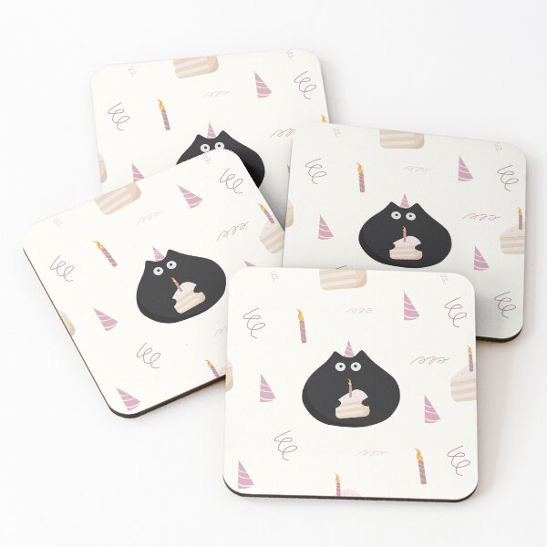 Item preview, Birthday Cat and cake designed and sold by alexiia54.
