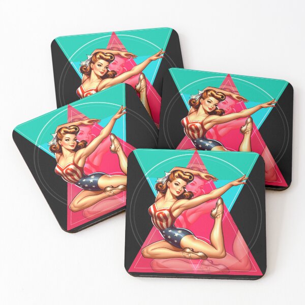 Item preview, Gymnast acrobatics Sports funny vintage t-shirts designed and sold by PAVOXAR.