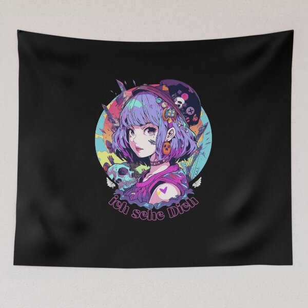 Item preview, I see you - Anime artwork T-Shirt designed and sold by KolbaVison.