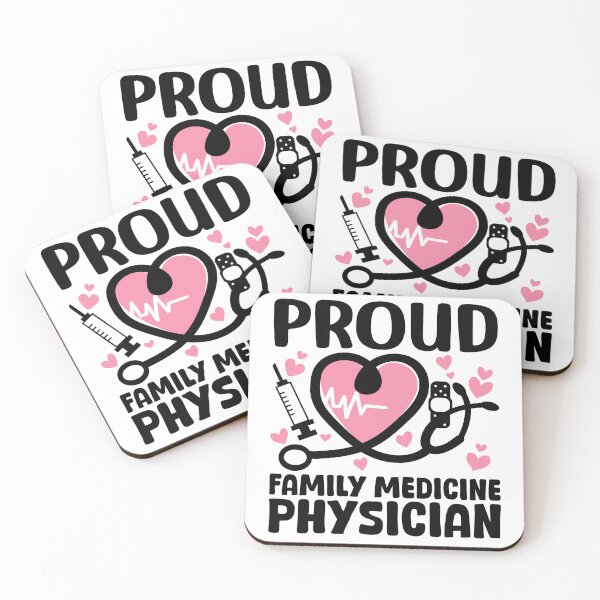 Item preview, Proud Medical Family Medicine Physician Doctor Stethoscope designed and sold by Stick-Artistry.