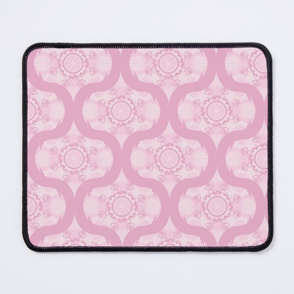 Item preview, Dusky Rose Preppy In Pink Mid Mod Ogee designed and sold by Triplicate Limited.