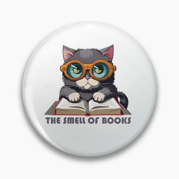 Item preview, Cat and reading designed and sold by netti-betti.