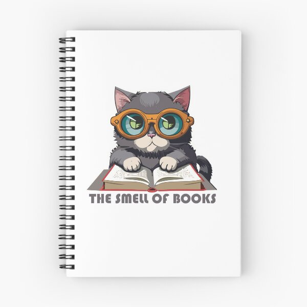 Item preview, Cat and reading designed and sold by netti-betti.
