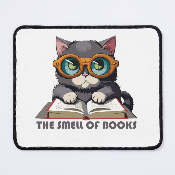 Item preview, Cat and reading designed and sold by netti-betti.