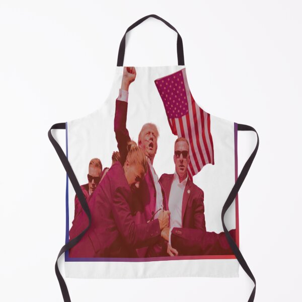 Item preview, Vintage retro trump shot bullet proof secret service 07/13/2024 , president elect revenge trump fight fight fight! designed and sold by Stephani Analah.