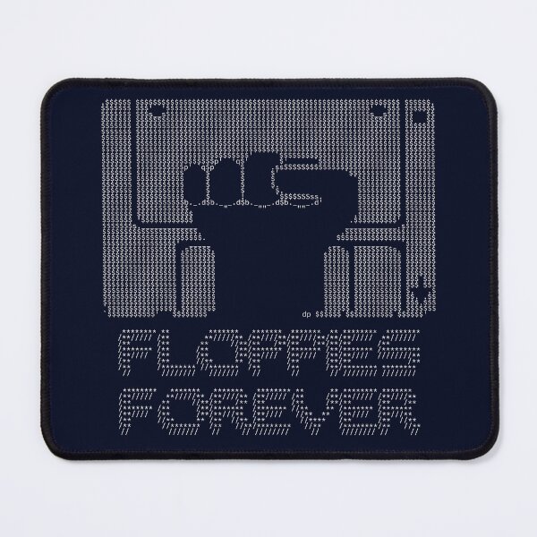Item preview, Floppies Forever - Developer - ASCII Art Tshirt designed and sold by VandoorLabs.