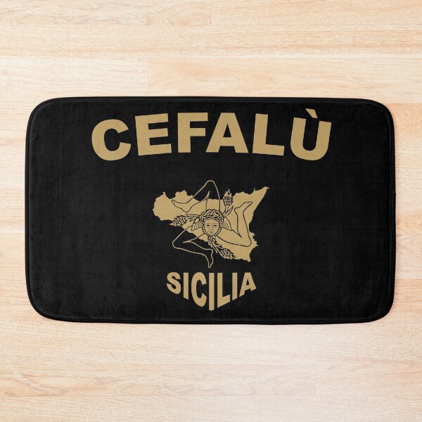 Item preview, Cefalù Sicilia Trinacria map designed and sold by studioss76.