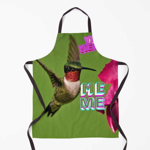 Item preview, Hummingbird flying near flower to take nectar designed and sold by sadeek1021953Ss.