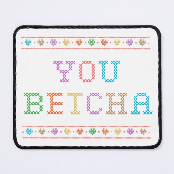 Item preview, You Betcha Needlework Craft designed and sold by OddPopnyc.