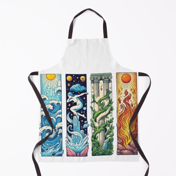 Item preview, classic t-shirt the 4 elements of life designed and sold by Med-th-ewolf.